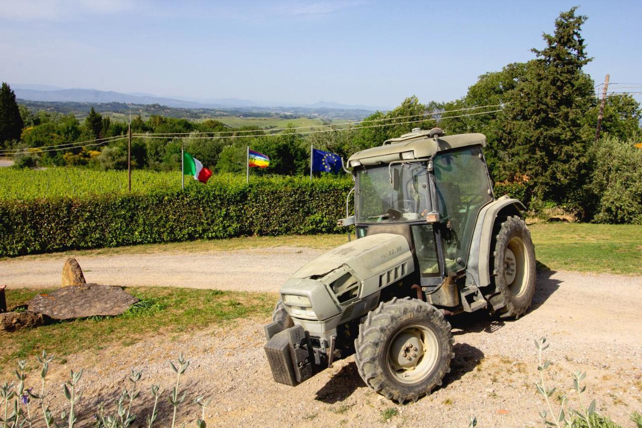 Agriturismo Poggio Pistolese Montaione Dış mekan fotoğraf
