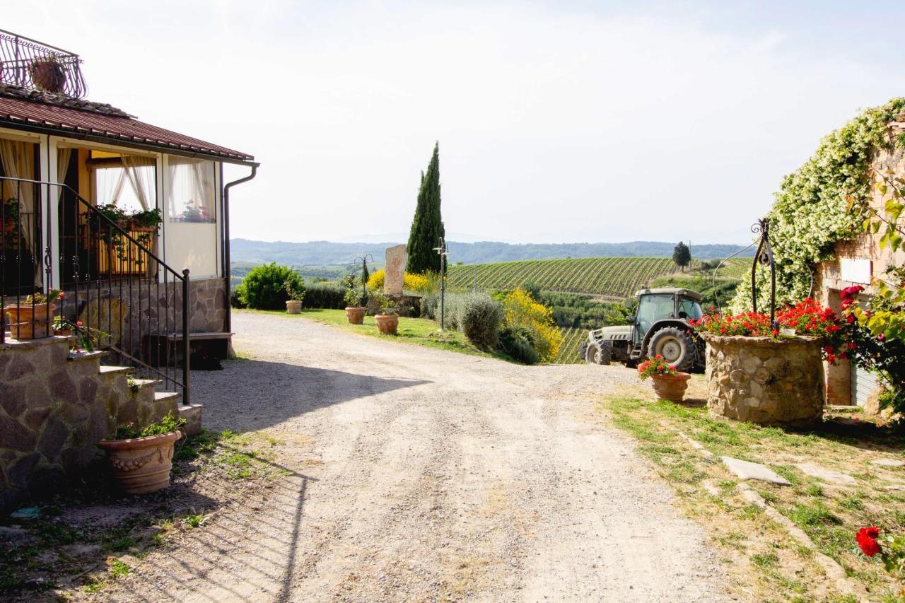 Agriturismo Poggio Pistolese Montaione Dış mekan fotoğraf