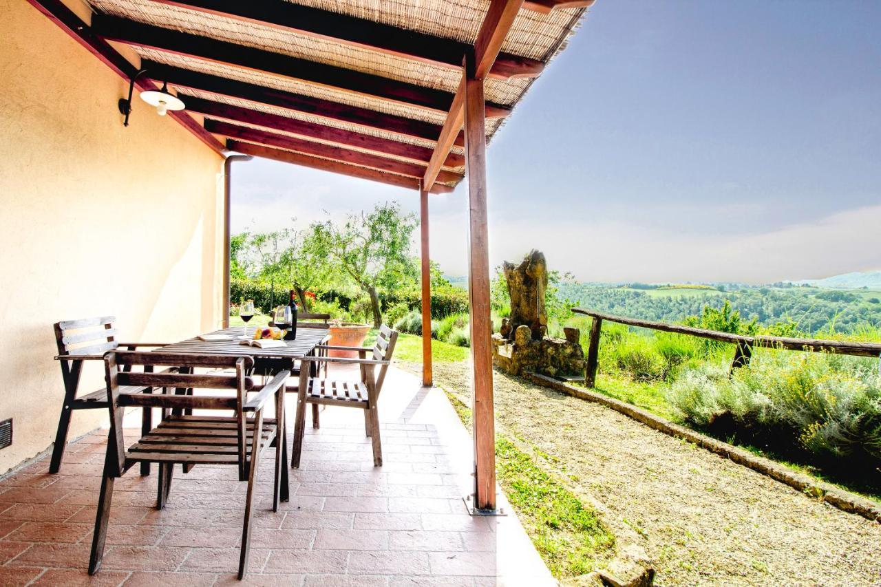 Agriturismo Poggio Pistolese Montaione Dış mekan fotoğraf