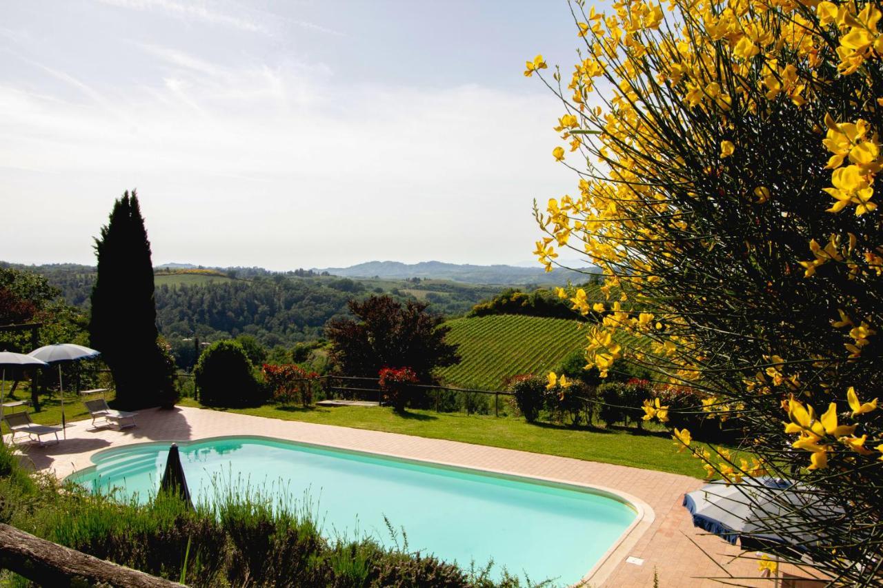 Agriturismo Poggio Pistolese Montaione Dış mekan fotoğraf