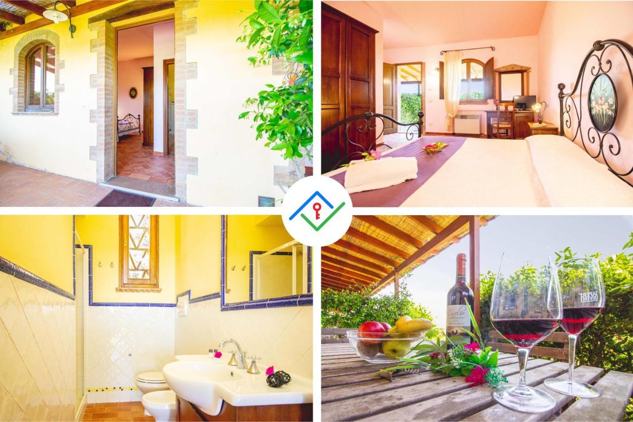 Agriturismo Poggio Pistolese Montaione Dış mekan fotoğraf