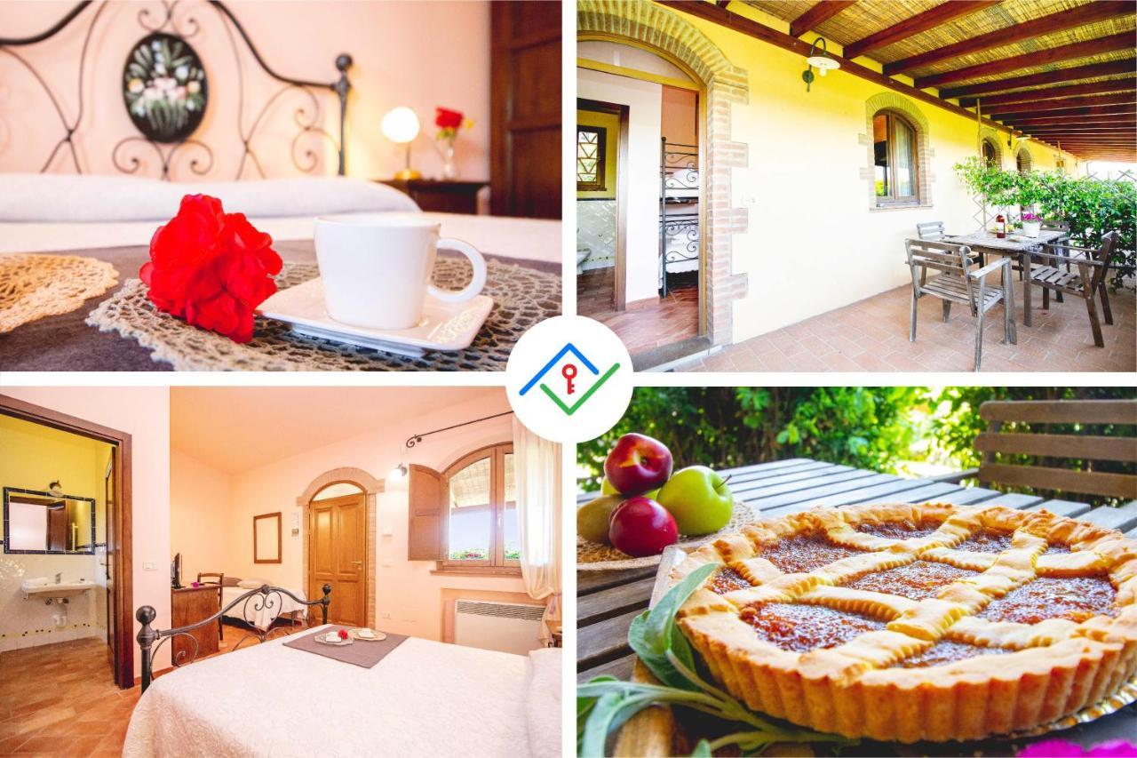 Agriturismo Poggio Pistolese Montaione Dış mekan fotoğraf
