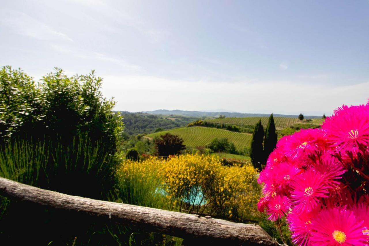 Agriturismo Poggio Pistolese Montaione Dış mekan fotoğraf